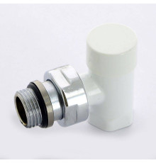 Вентиль обратный Carlo Poletti Compact угловой НВ 1/2 белый V150410E