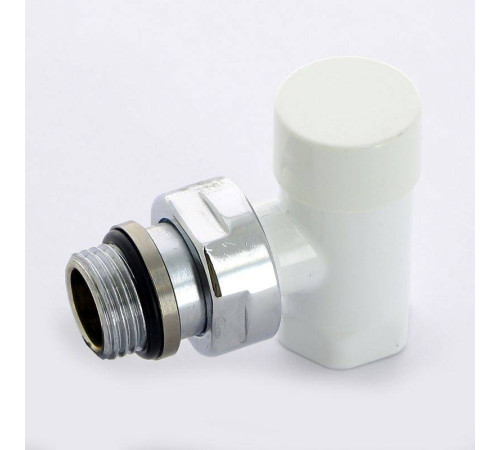 Вентиль обратный Carlo Poletti Compact угловой НВ 1/2 белый V150410E