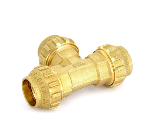 Тройник обжимной Tiemme 25х2.5 мм 3400021