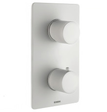 Наружная часть термостата Bossini Teo белый матовый Z00002.045