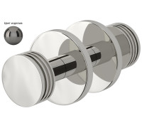 Вешалка для полотенцесушителя двойная Сунержа Каньон чёрный хром глянцевый 01-2010-0004