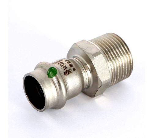 Муфта переходная пресс-Н Viega Sanpress Inox нержавеющая сталь 18x3/4 436476