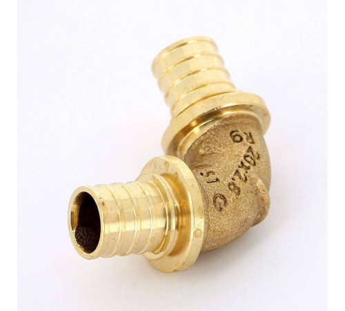 Угольник REHAU RAUTITAN RX 20 мм бронза 377702