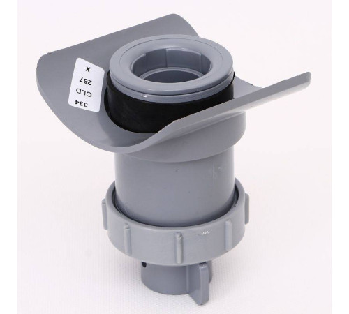 Врезка в канализацию McAlpine 110х50х57 мм компрессионная BOSSCONN110-50-GR