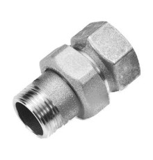 Муфта-американка трехкомпонентная никелированная Tiemme 1 1/4x1 1/4 1500227