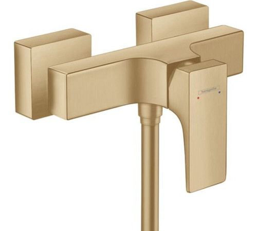 Смеситель для душа Hansgrohe Metropol однорычажный внешний монтаж шлифованная бронза 32560140