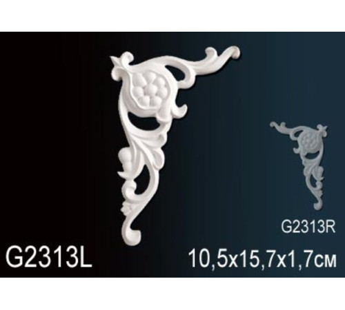 Декоративный элемент Perfect G2313L из полиуретана G2313L