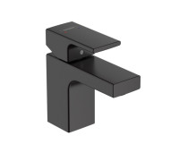 Смеситель для раковины hansgrohe Vernis Shape 70 без сливного гарнитура черный матовый 71567670