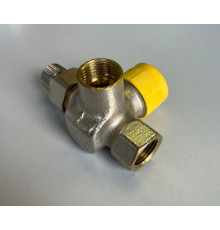 Вентиль трехходовой Oventrop Ду 15 1/2 с обходным участком правый 1180583