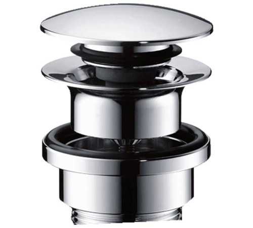 Донный клапан Hansgrohe Push-Open для раковины хром 50100000