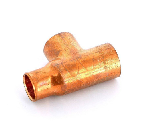 Тройник медный под пайку Viega 15х15х12 мм 104863
