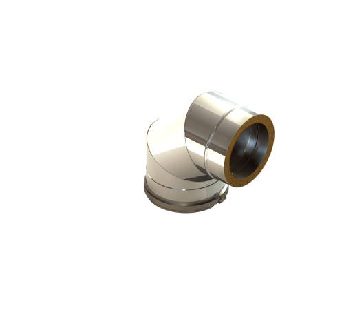 Колено 87° Jeremias DW-eco D250 мм EDW64250