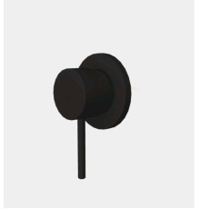 Смеситель для душа встраиваемый Fima Carlo Frattini Spillo Up на 1 потребитель черный матовый F3033N1NS