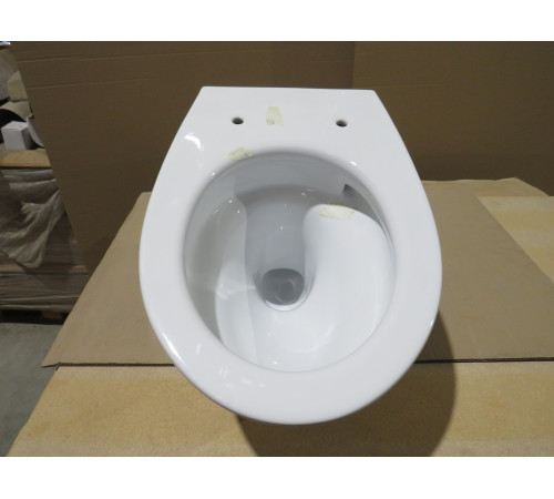 Уценка. Унитаз подвесной безободковый GSI Modo 520х370 мм белый глянцевый 981611_УЦ/13