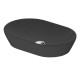 Раковина накладная Duravit D-Neo 60х40 см без перелива без отверстия черный матовый 2372601370