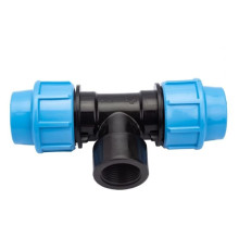 Тройник компрессионный Джилекс 32х1 ВР для труб ПНД 507838