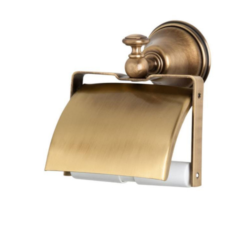 Держатель для туалетной бумаги с крышкой Tiffany World Harmony 219 подвесной бронза TWHA219br