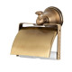 Держатель для туалетной бумаги с крышкой Tiffany World Harmony 219 подвесной бронза TWHA219br