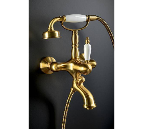 Смеситель для ванны Boheme Medici встраиваемый бронза 308