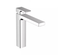 Смеситель для раковины hansgrohe Vernis Shape 190 однорычажный без сливного гарнитура хром 71591000