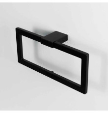 Полотенцедержатель-кольцо Colombo Design MiniQ чёрный матовый B5031.NM