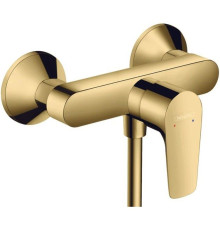 Смеситель для душа Hansgrohe Talis E однорычажный внешний монтаж полированное золото 71760990