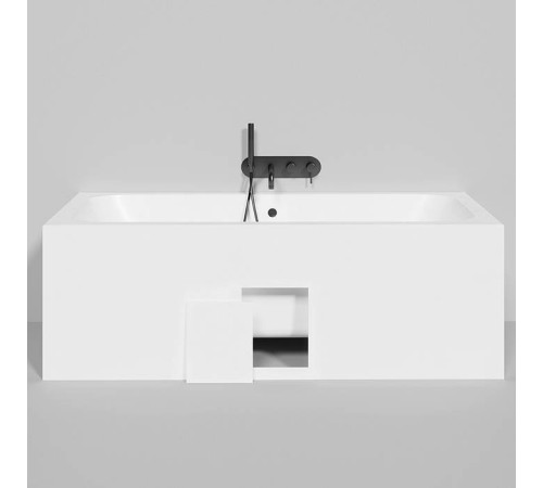 Ванна встраиваемая Salini Orlanda Axis 170 170х75х60 см S-Sense белый глянцевый 103213G