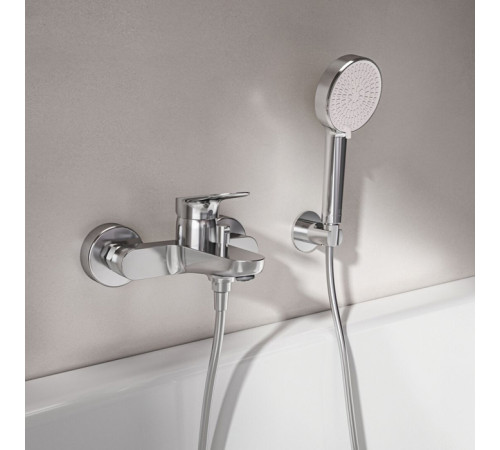 Смеситель для ванны Ideal Standard Ceralife O настенный хром BE029AA