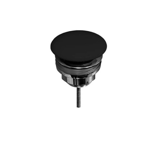 Донный клапан для раковины Kerasan клик-клак керамика черный глянцевый 923304