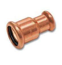 Муфта редукционная SANHA-Press 35x28 мм пресс-пресс медь 162403528