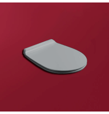 Сиденье для унитаза Simas Vignoni с микролифтом cemento matt/хром VI004 cemento matt/cr