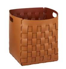 Корзинка ADJ Bottega 35х35х40 см коньяк/бордо 1047.09/30