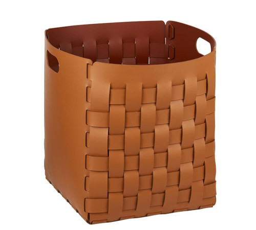 Корзинка ADJ Bottega 35х35х40 см коньяк/бордо 1047.09/30