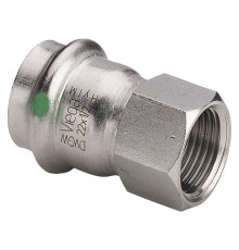 Переходник Viega Sanpress Inox 1х28 мм нержавеющая сталь 436650