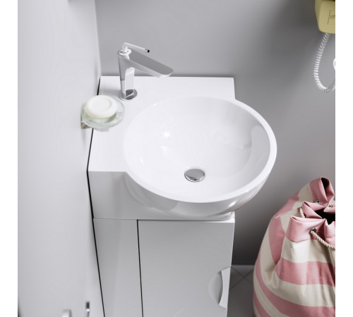 Раковина угловая Kirovit Дельта 450х450х180 мм 4640021061435