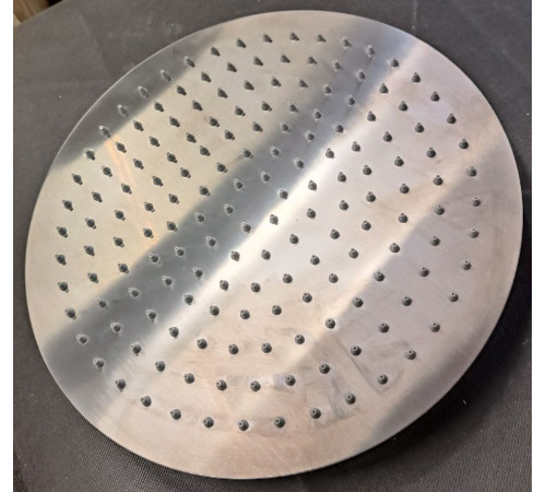 Верхний душ Aquanet AQM8605GM 300 мм 1 режим нержавеющая сталь AQM8605GM