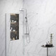 Душевая система Kerama Marazzi Nota со смесителем и ручным душем 5 режимов хром 8236KM.21.018