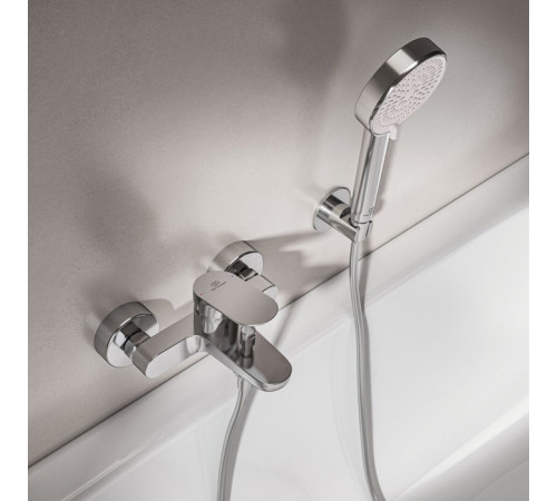 Смеситель для ванны Ideal Standard Ceralife O настенный хром BE029AA