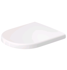 Сиденье для унитаза Duravit D-Code с микролифтом белый 0028490021