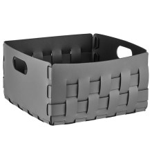 Корзинка ADJ Bottega 35х35х20 см серый/черный 1045.03/01