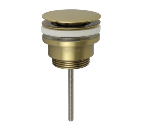 Донный клапан для раковины Splendy Click-Clack 1 1/4 универсальный золото матовое AA3071ORMGM