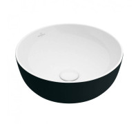 Раковина накладная Villeroy & Boch Artis 430x430 мм Coal Black 417943BCT8