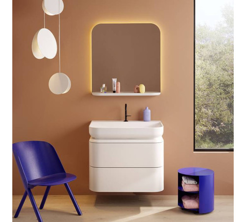 Комплект мебели Burgbad 1000х550х680 мм подвесной белый матовый SGTW100F5981G0126C0037*1