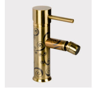 Смеситель для биде Daniel Suvi Decora с донным клапаном античное золото S20604YC 88