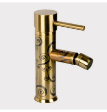 Смеситель для биде Daniel Suvi Decora с донным клапаном античное золото S20604YC 88