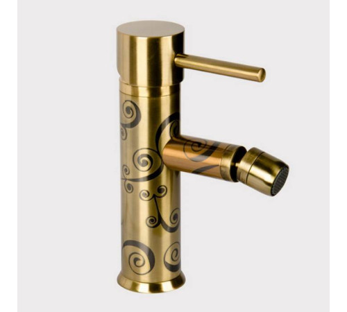 Смеситель для биде Daniel Suvi Decora с донным клапаном античное золото S20604YC 88