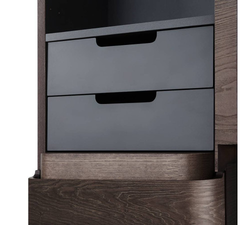 Шкаф-пенал подвесной 40 см AM.PM Sensation правый табачный дуб M30CHR0406TF