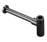 Сифон для раковины Cisal Complementi 1 1/4 черный матовый ZA00404240