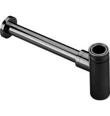 Сифон для раковины Cisal Complementi 1 1/4 черный матовый ZA00404240