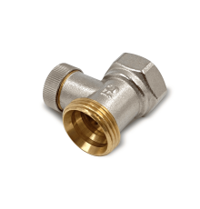 Клапан запорный Primoclima Armature прямой 1/2x3/4 никель PC3412RSNN